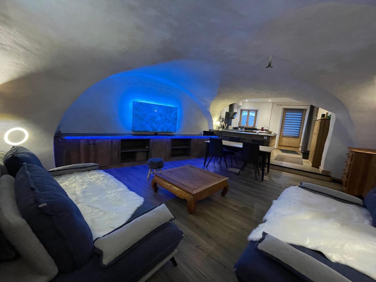 Maison Stabatio Appartement Pierre Le Monêtier-les-Bains Екстериор снимка